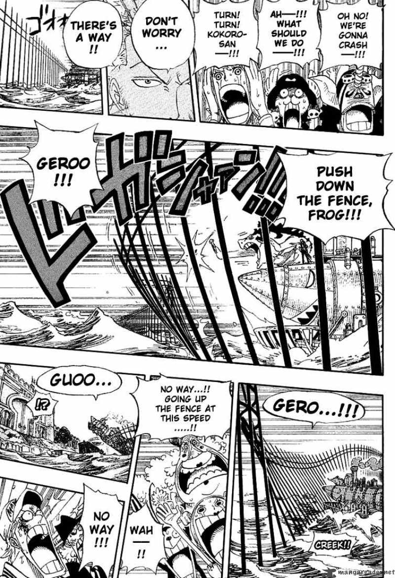 One Piece Chapter 380 page 9 - Chapter 380: Enies Lobby Main Island Express
