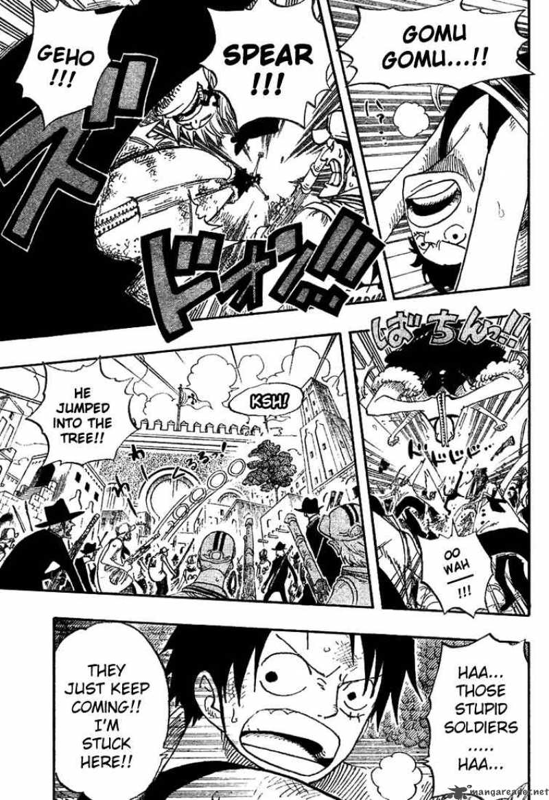 One Piece Chapter 381 page 11 - Chapter 381: Fired