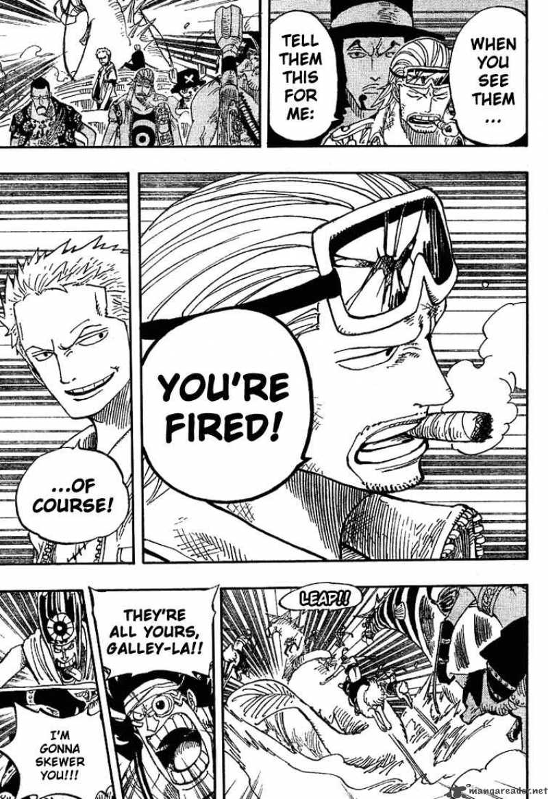 One Piece Chapter 381 page 16 - Chapter 381: Fired