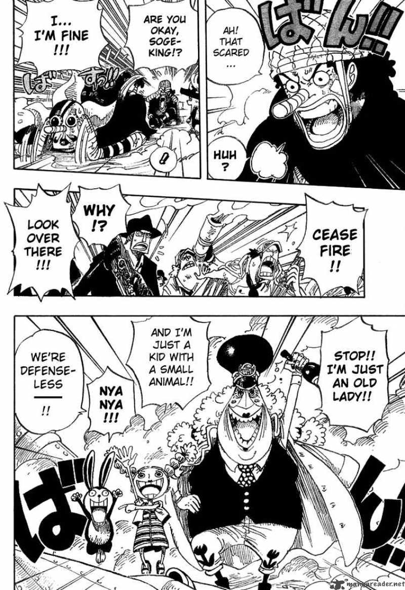 One Piece Chapter 381 page 4 - Chapter 381: Fired