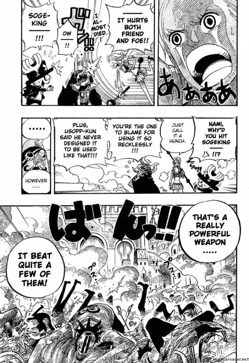One Piece Chapter 381 page 7 - Chapter 381: Fired