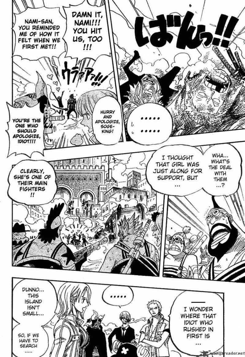 One Piece Chapter 381 page 8 - Chapter 381: Fired