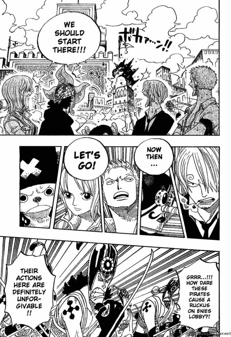 One Piece Chapter 381 page 9 - Chapter 381: Fired