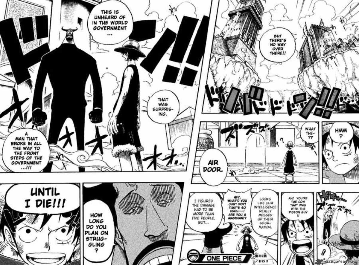 One Piece Chapter 382 page 18 - Chapter 382: Demon Lair