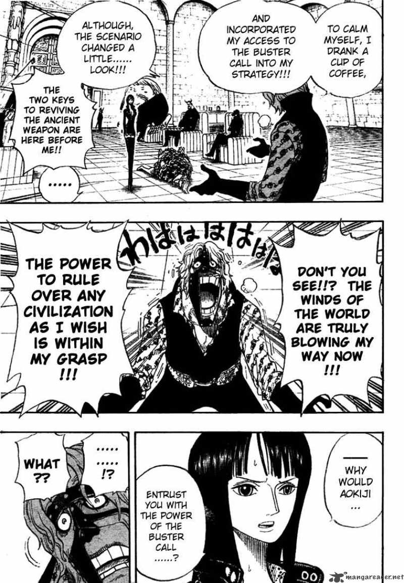 One Piece Chapter 382 page 7 - Chapter 382: Demon Lair