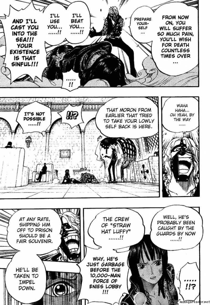 One Piece Chapter 382 page 9 - Chapter 382: Demon Lair