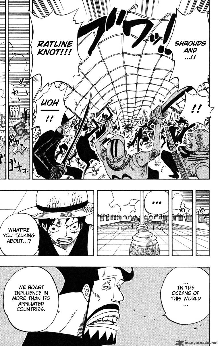One Piece Chapter 383 page 10 - Chapter 383: Luffy vs Blueno