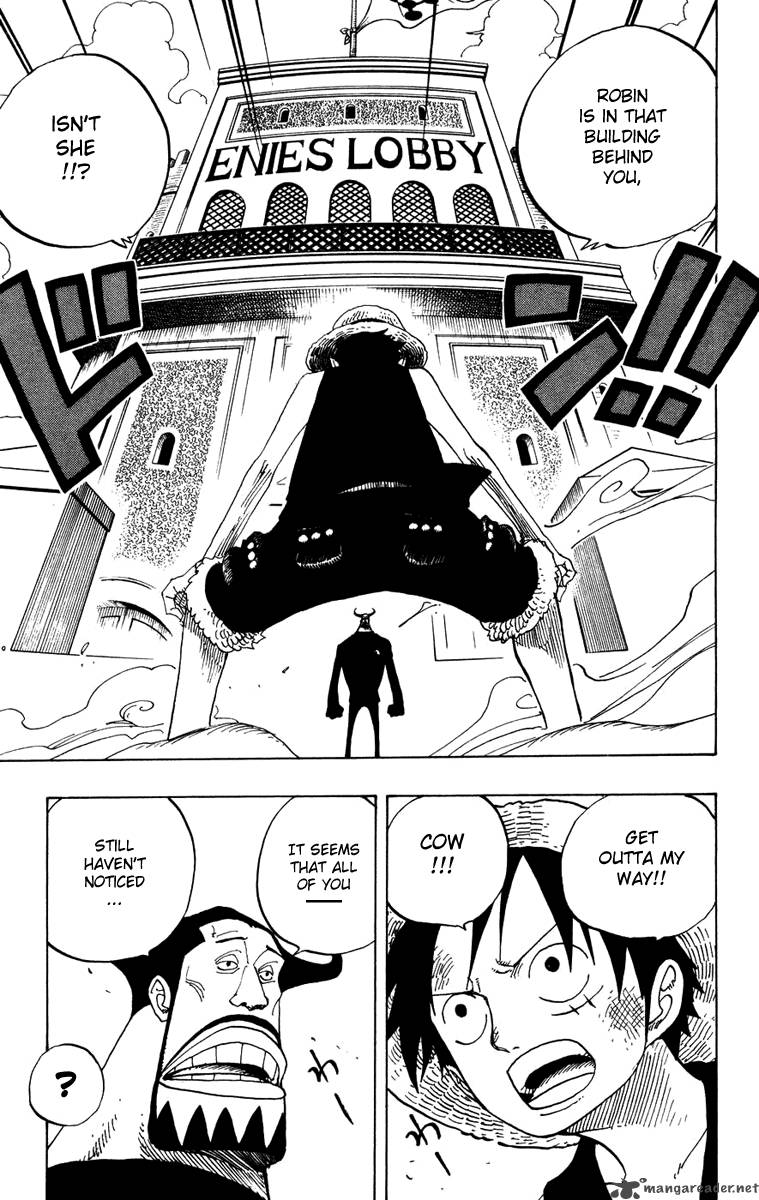 One Piece Chapter 383 page 4 - Chapter 383: Luffy vs Blueno