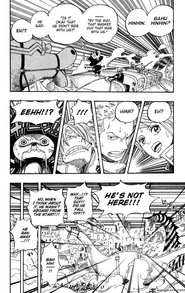 One Piece Chapter 383 page 7 - Chapter 383: Luffy vs Blueno