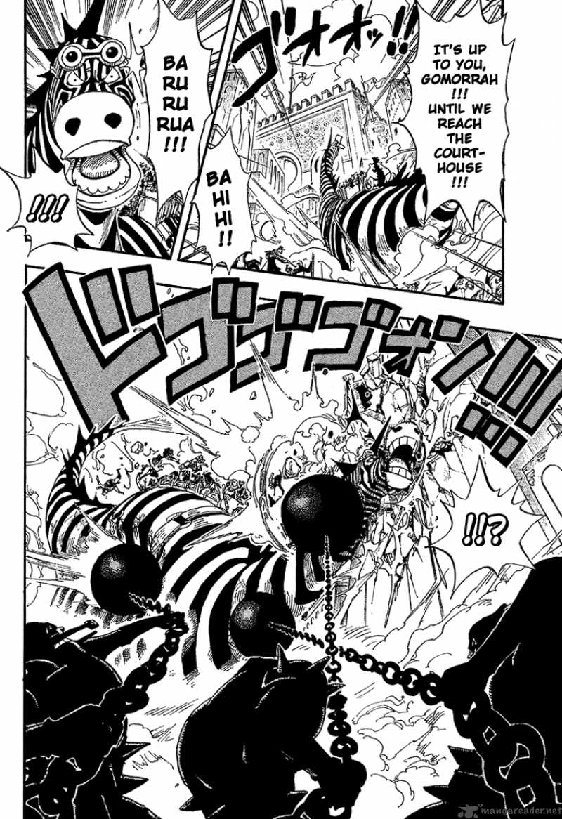 One Piece Chapter 384 page 14 - Chapter 384: Signal the Counterattack