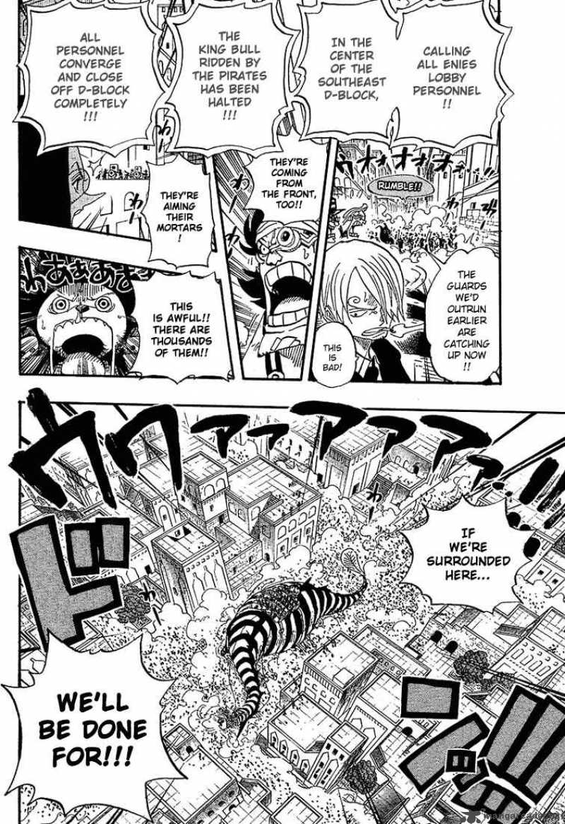 One Piece Chapter 384 page 16 - Chapter 384: Signal the Counterattack