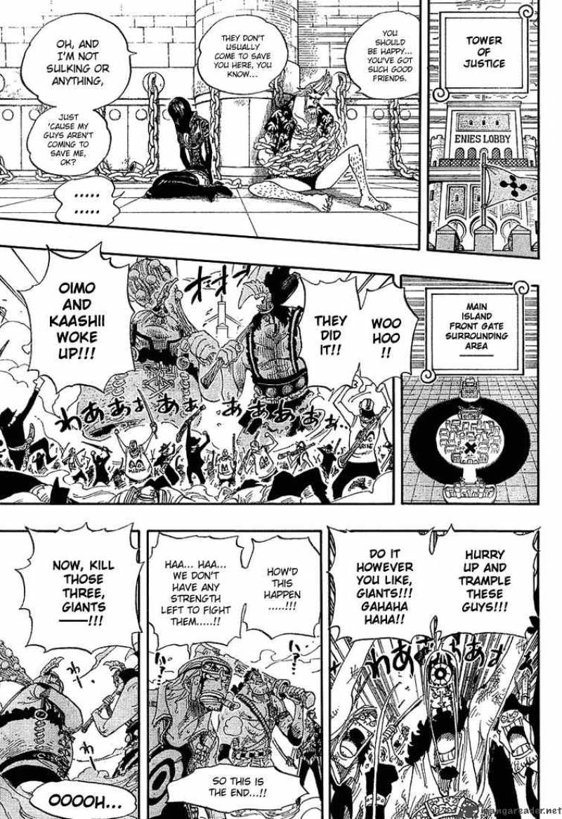 One Piece Chapter 384 page 17 - Chapter 384: Signal the Counterattack