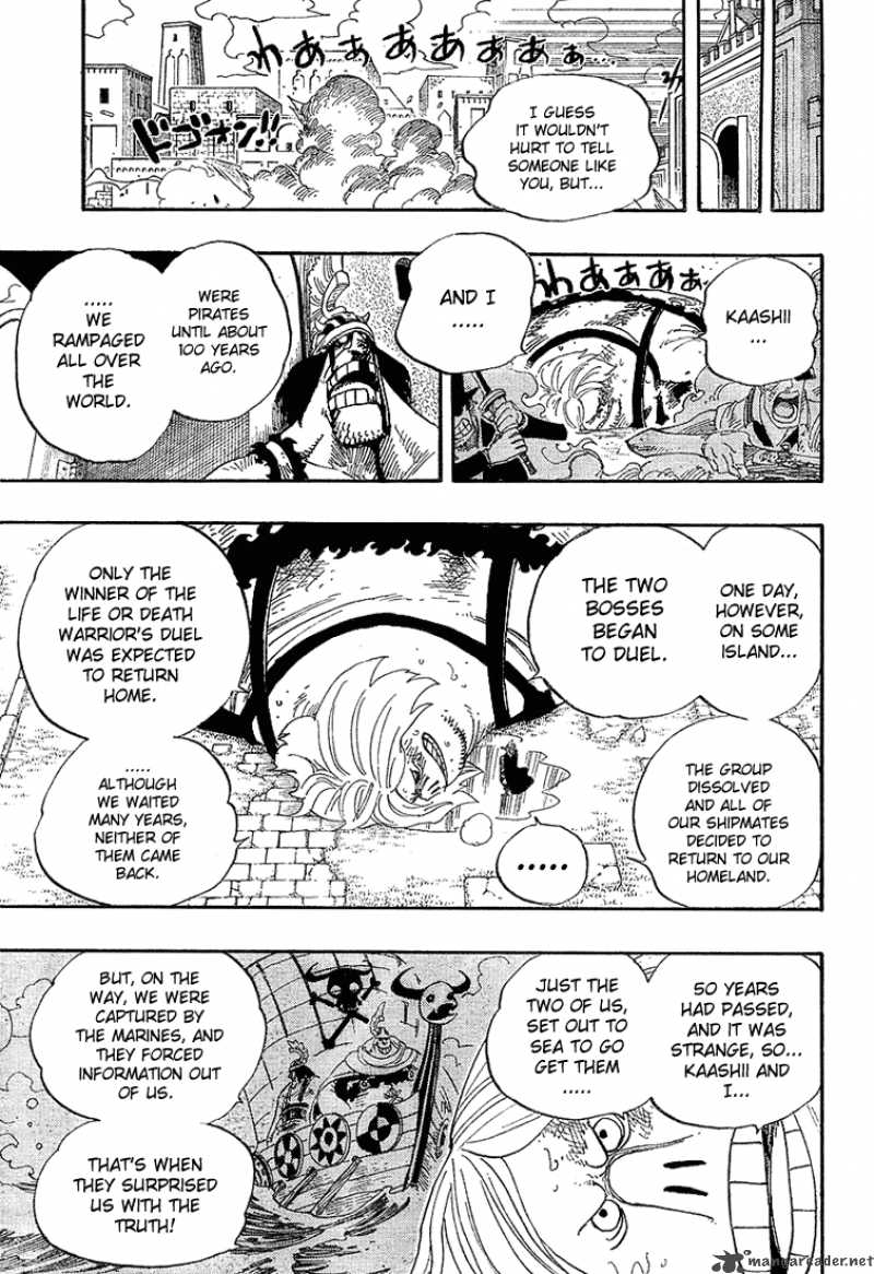 One Piece Chapter 384 page 5 - Chapter 384: Signal the Counterattack