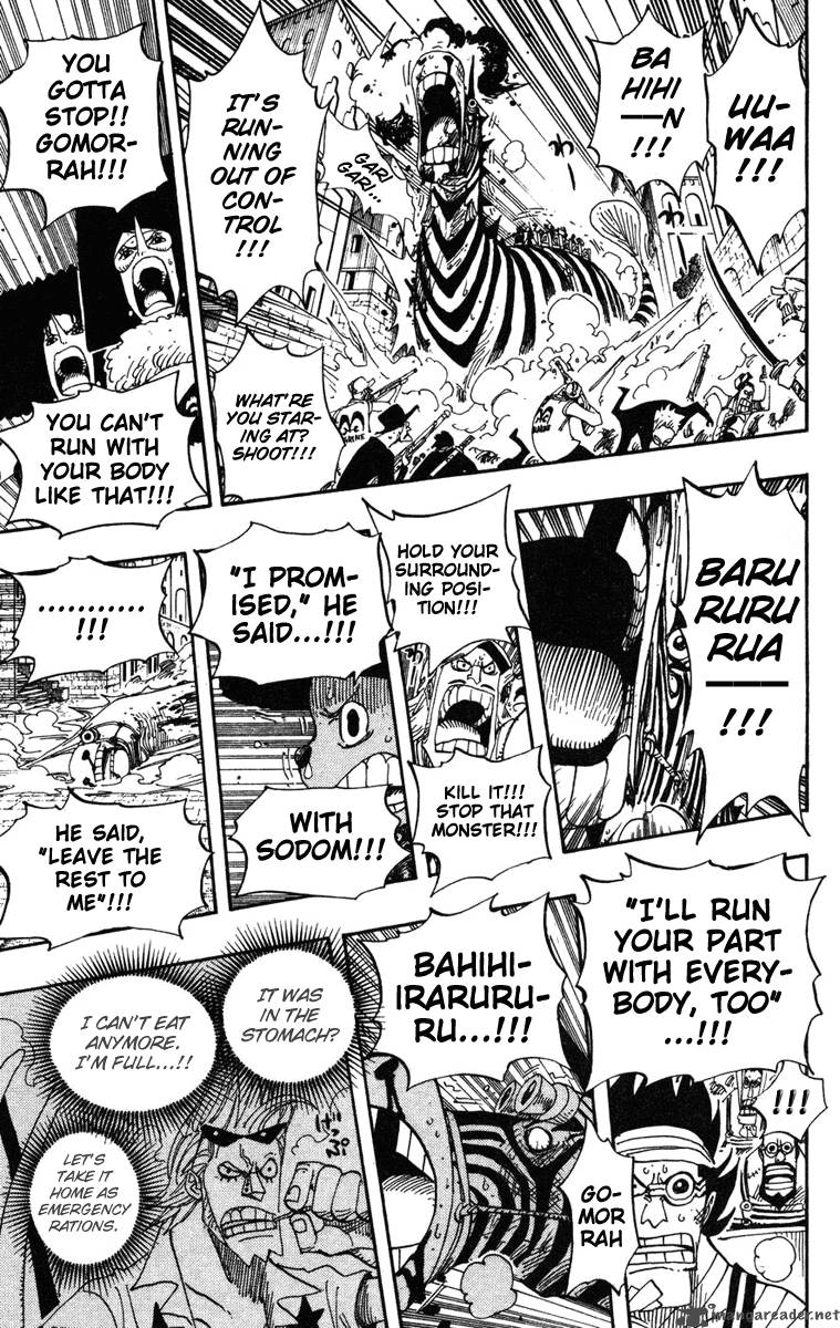 One Piece Chapter 385 page 17 - Chapter 385: There Is a Way