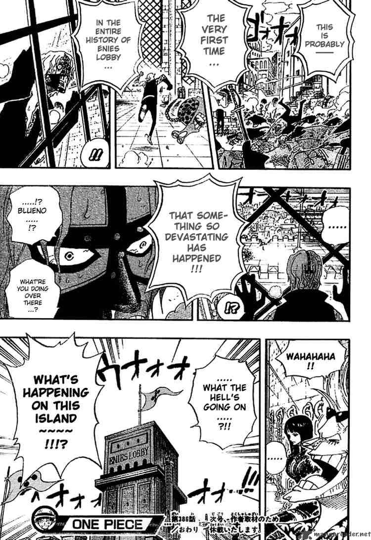 One Piece Chapter 386 page 14 - Chapter 386: Unprecedented