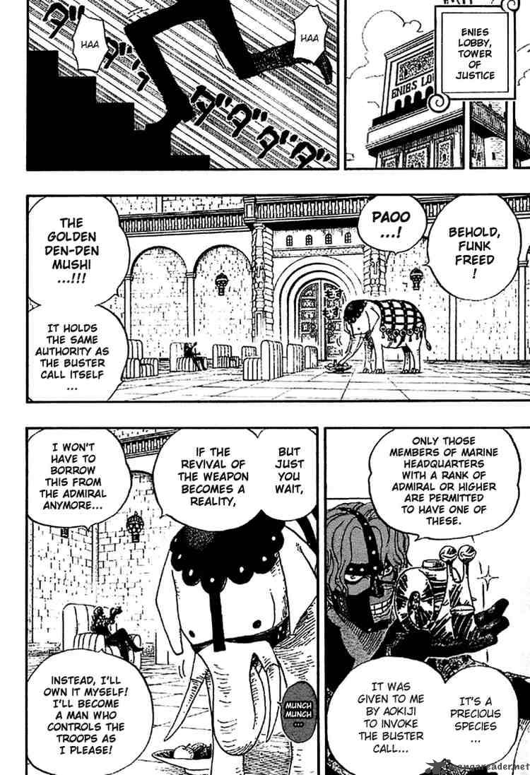 One Piece Chapter 386 page 2 - Chapter 386: Unprecedented