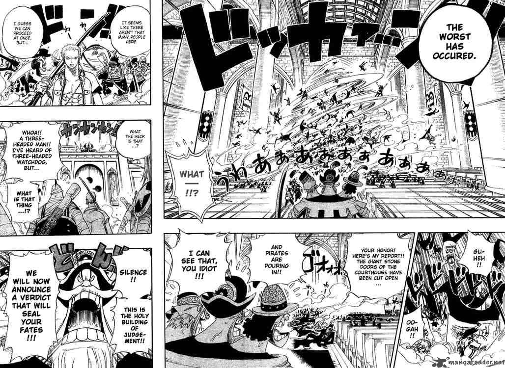 One Piece Chapter 387 page 3 - Chapter 387: Gear
