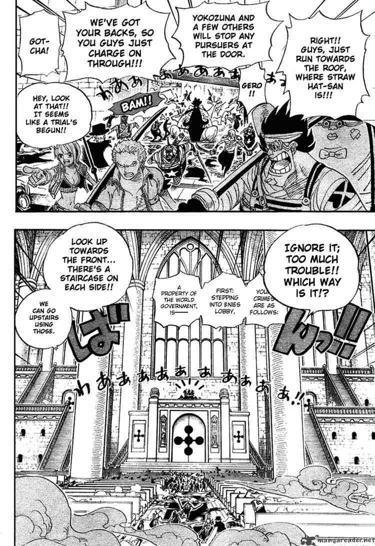 One Piece Chapter 387 page 4 - Chapter 387: Gear