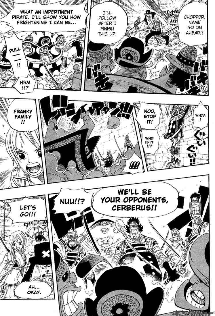 One Piece Chapter 387 page 9 - Chapter 387: Gear