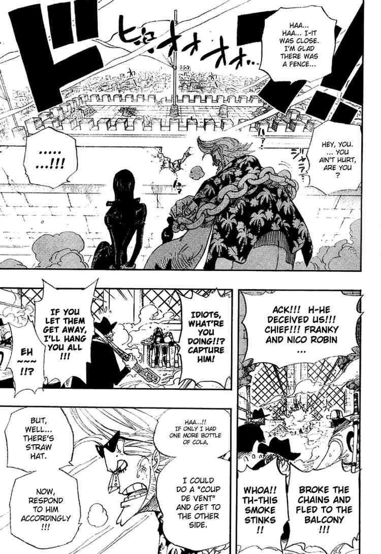 One Piece Chapter 389 page 11 - Chapter 389: Response