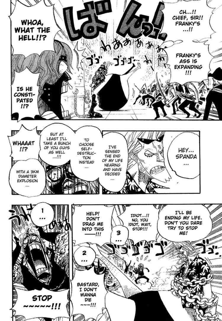 One Piece Chapter 389 page 8 - Chapter 389: Response
