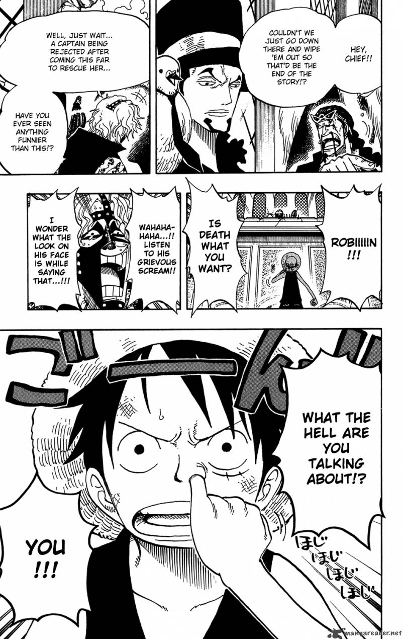 One Piece Chapter 390 page 12 - Chapter 390: Accepting the Challenge