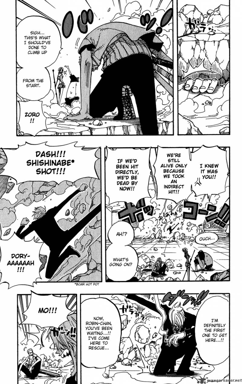 One Piece Chapter 390 page 14 - Chapter 390: Accepting the Challenge