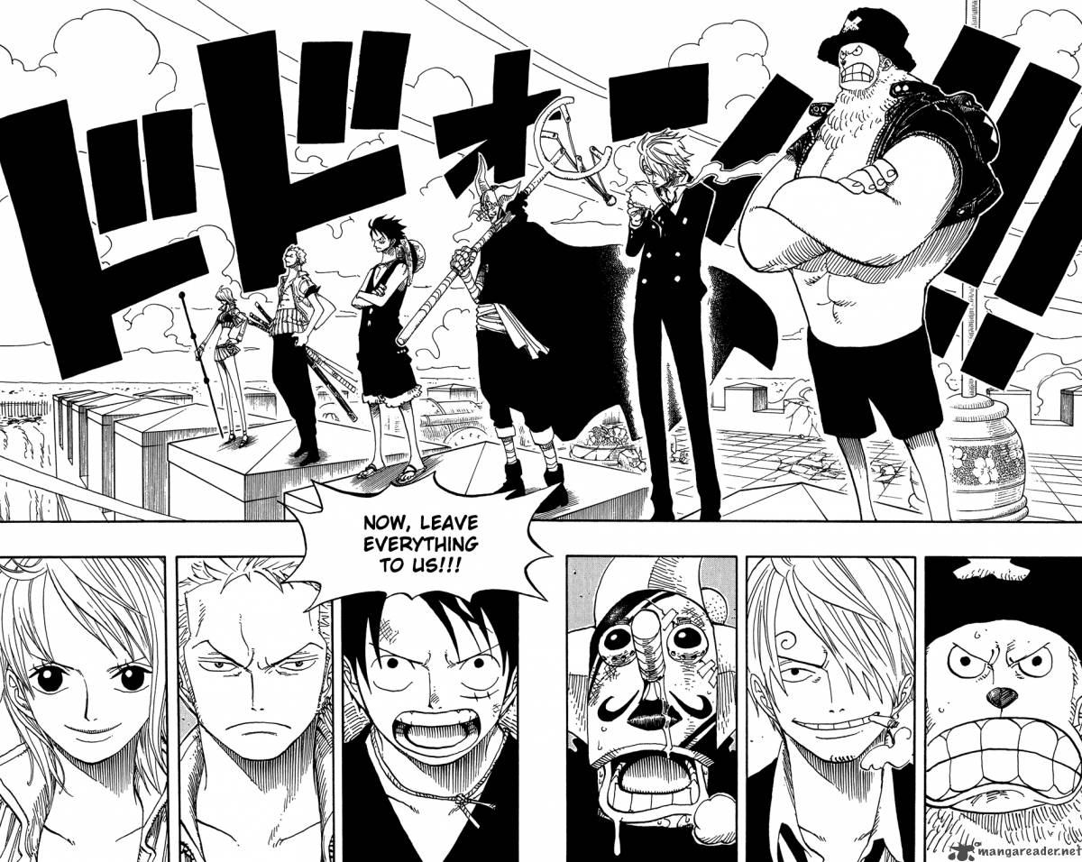 One Piece Chapter 390 page 17 - Chapter 390: Accepting the Challenge