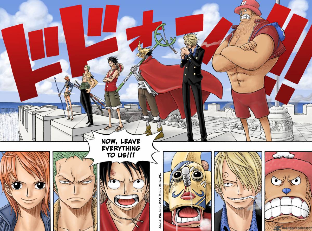 One Piece Chapter 390 page 18 - Chapter 390: Accepting the Challenge