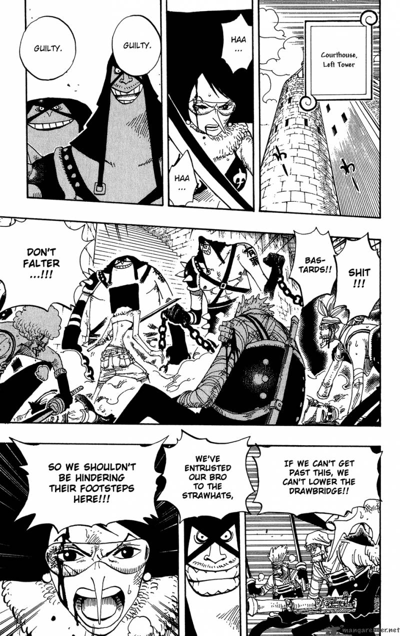 One Piece Chapter 390 page 5 - Chapter 390: Accepting the Challenge