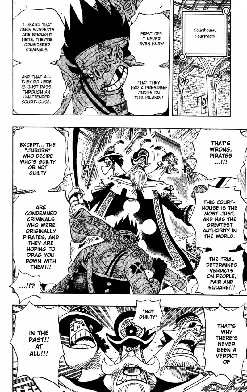 One Piece Chapter 390 page 6 - Chapter 390: Accepting the Challenge