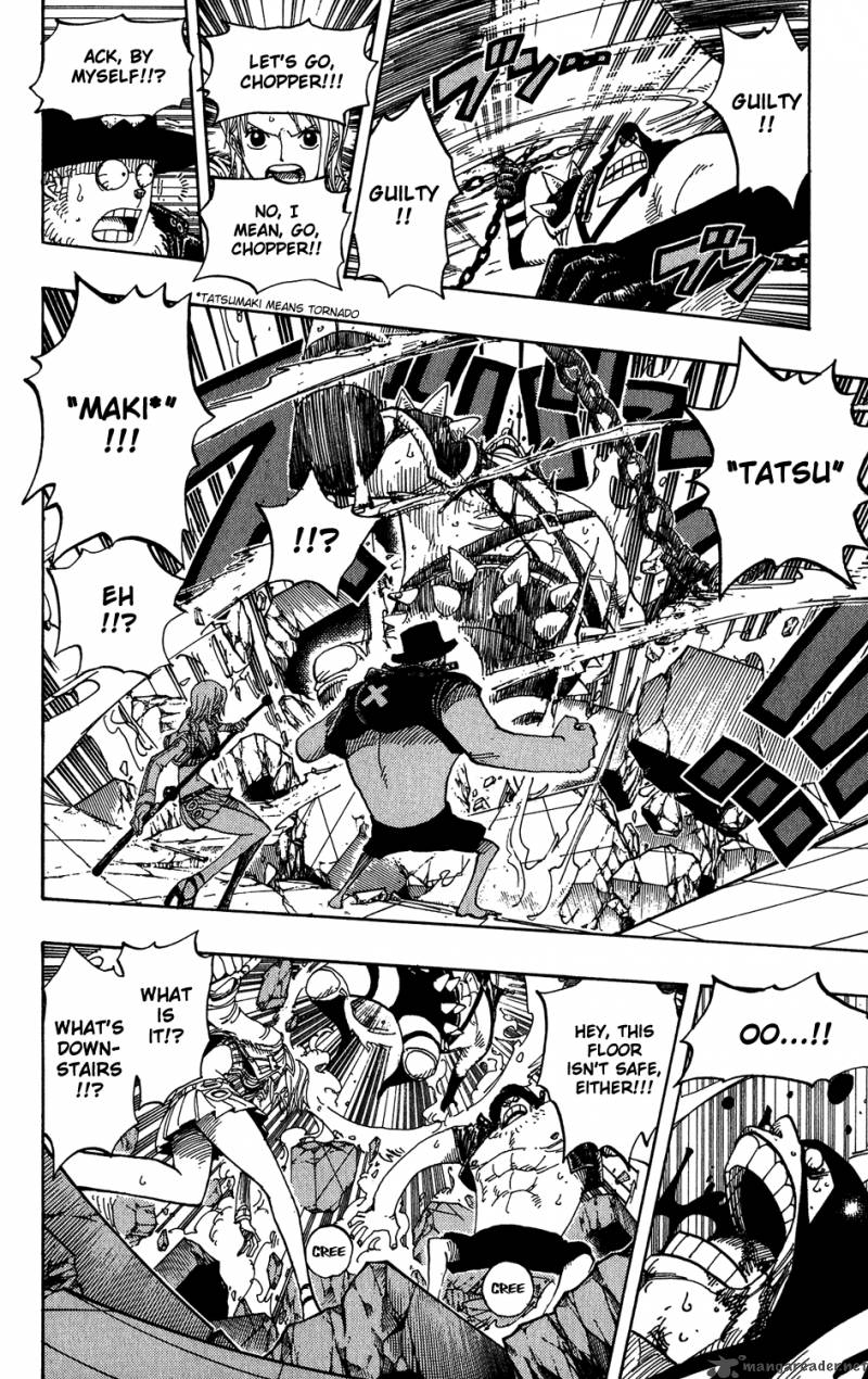 One Piece Chapter 390 page 8 - Chapter 390: Accepting the Challenge
