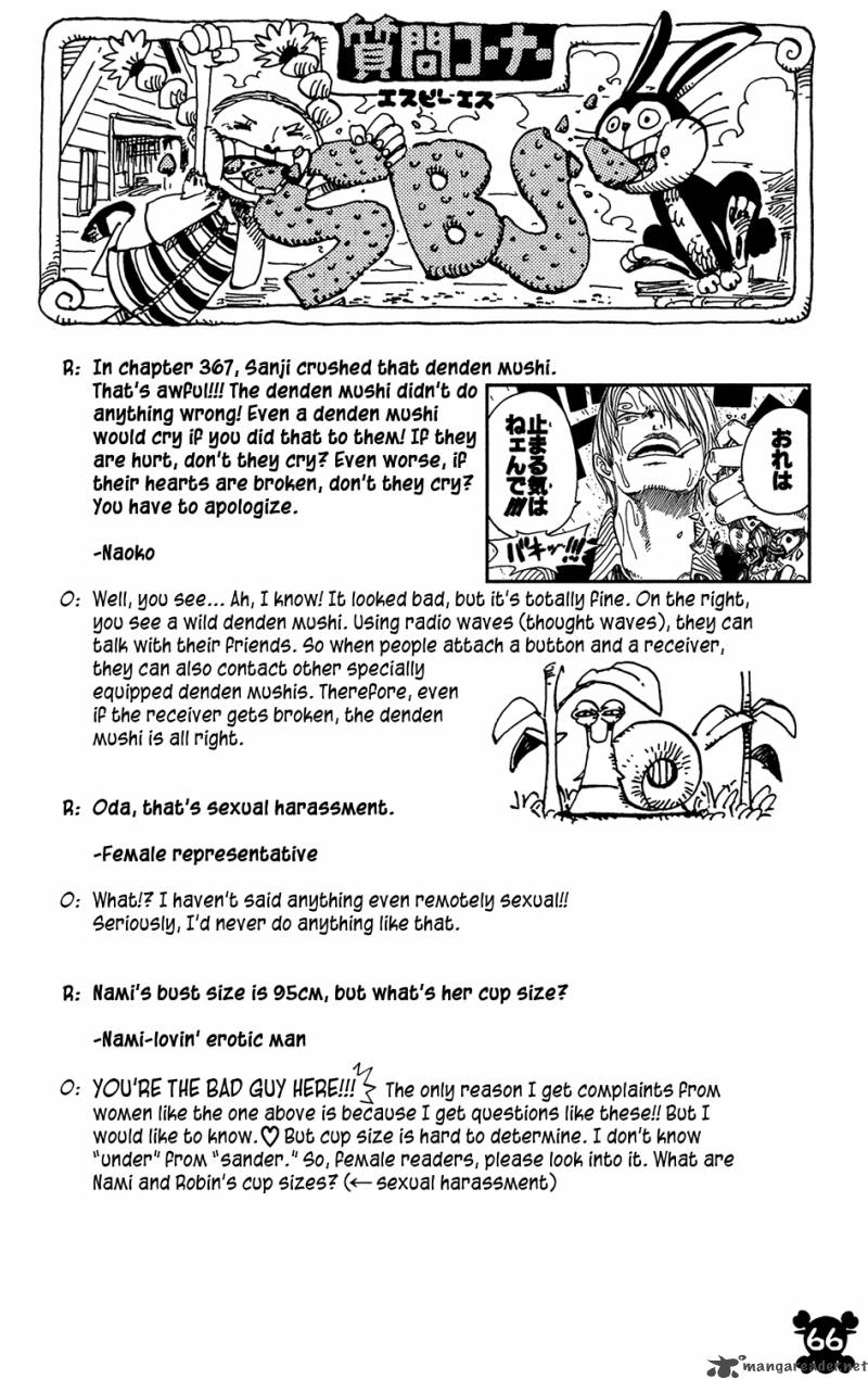 One Piece Chapter 391 page 20 - Chapter 391: The Girl Called a Devil
