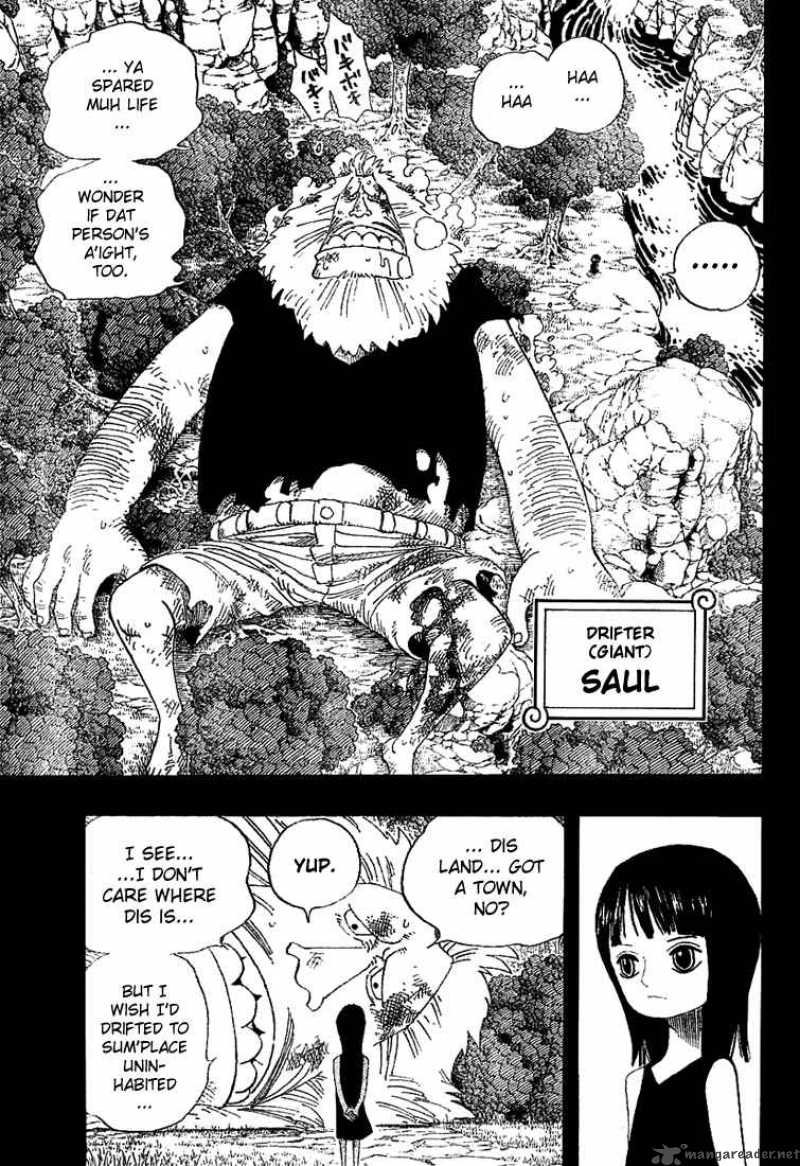 One Piece Chapter 392 page 11 - Chapter 392: Dereshi