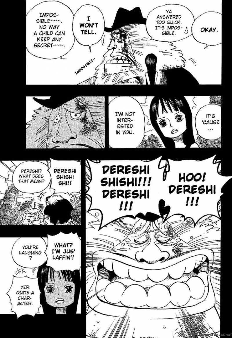 One Piece Chapter 392 page 13 - Chapter 392: Dereshi