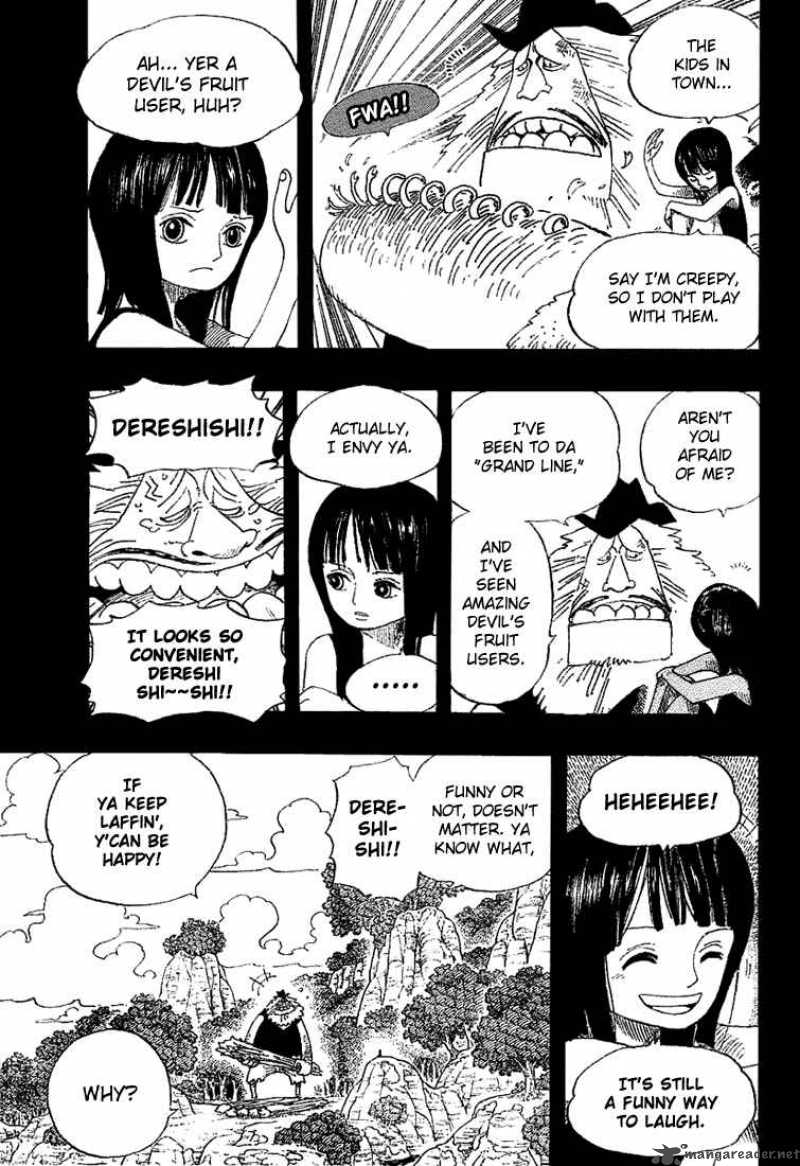 One Piece Chapter 392 page 17 - Chapter 392: Dereshi