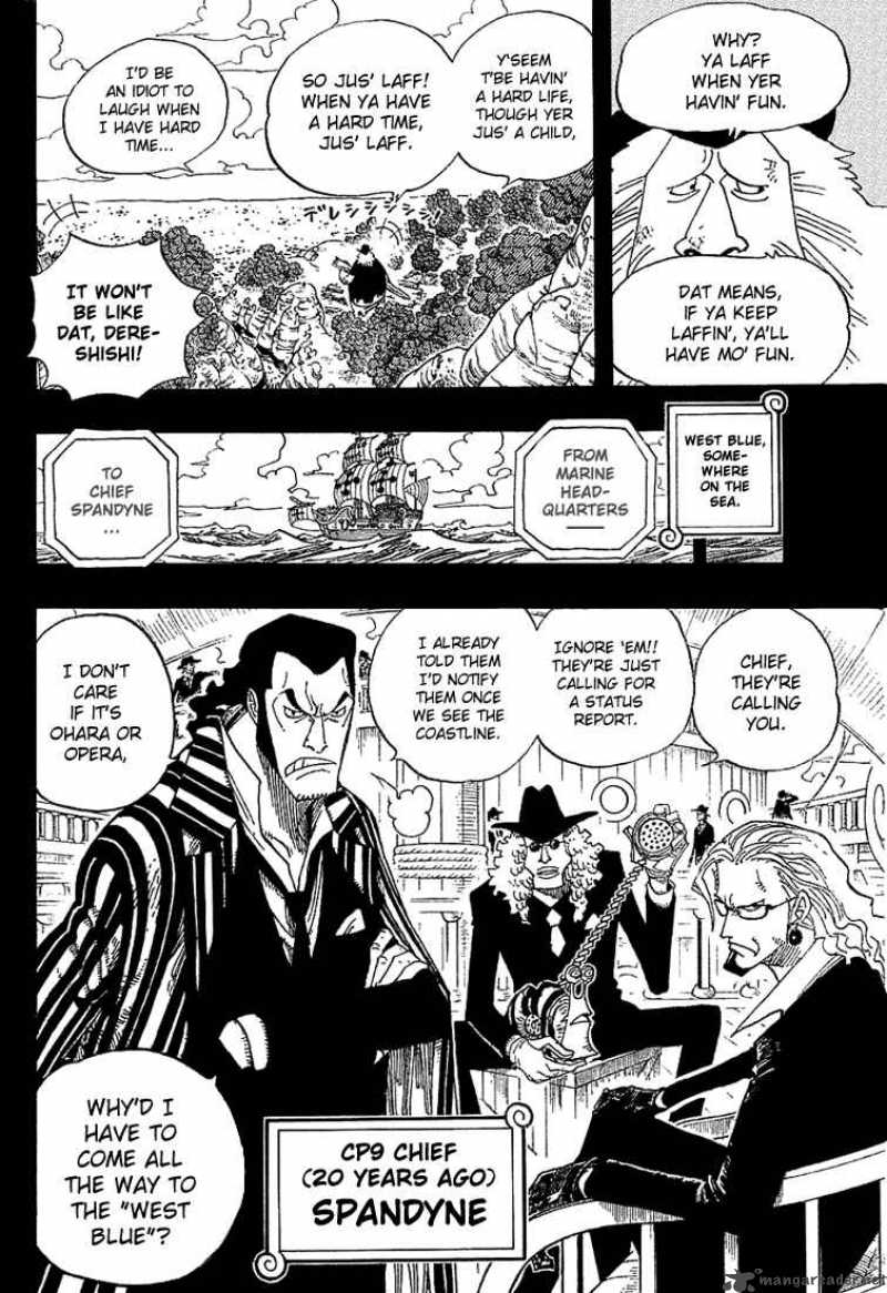 One Piece Chapter 392 page 18 - Chapter 392: Dereshi