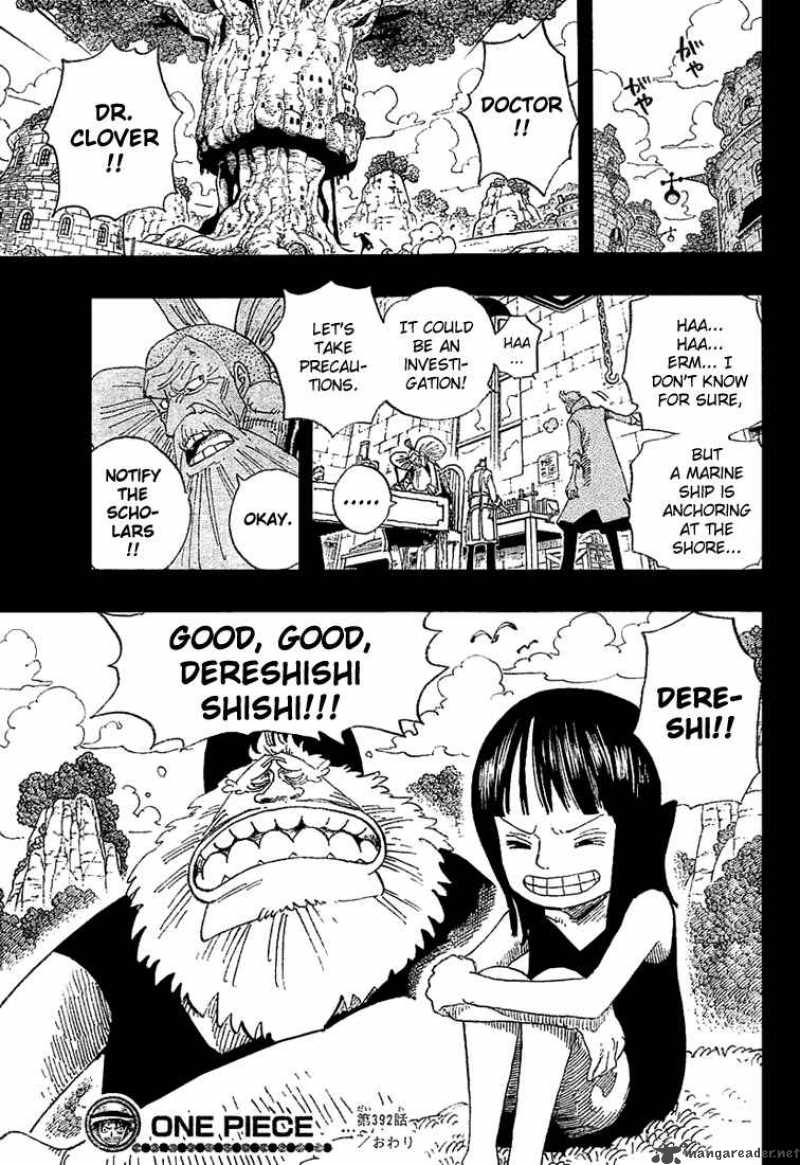 One Piece Chapter 392 page 19 - Chapter 392: Dereshi