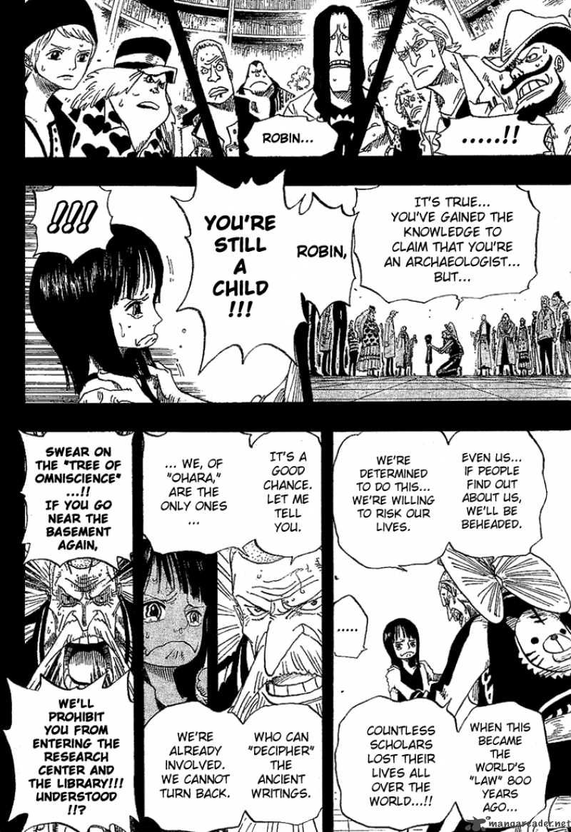 One Piece Chapter 392 page 6 - Chapter 392: Dereshi