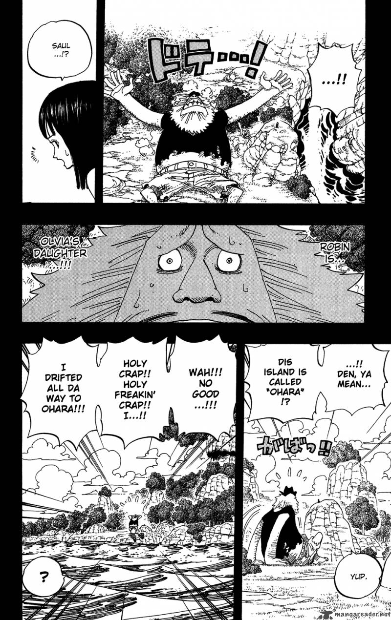 One Piece Chapter 393 page 6 - Chapter 393: Olvia