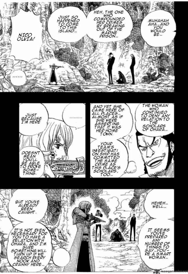 One Piece Chapter 394 page 10 - Chapter 394: The Demons of Ohara