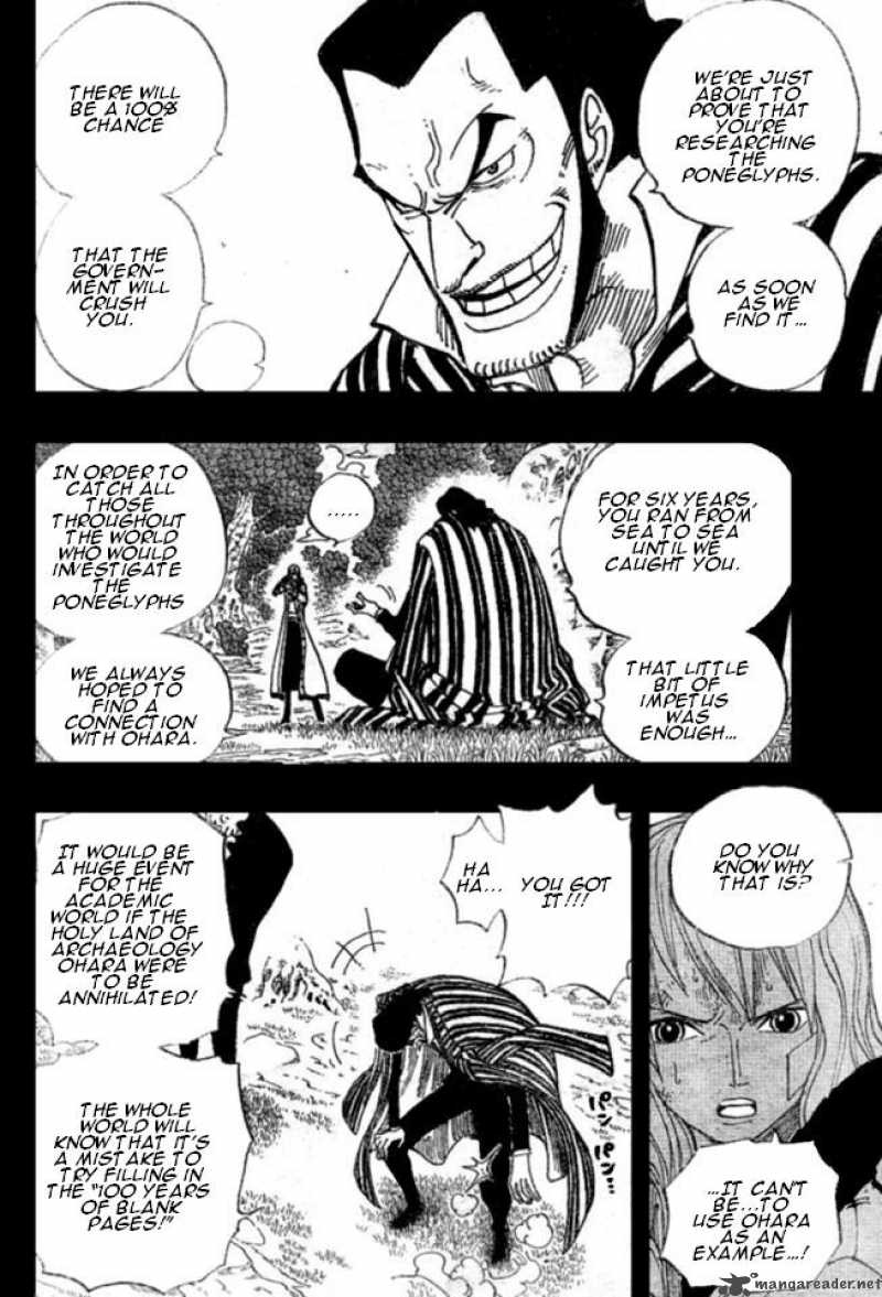 One Piece Chapter 394 page 11 - Chapter 394: The Demons of Ohara