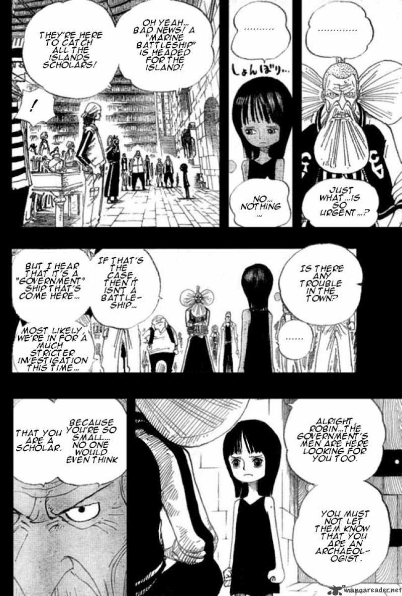 One Piece Chapter 394 page 5 - Chapter 394: The Demons of Ohara