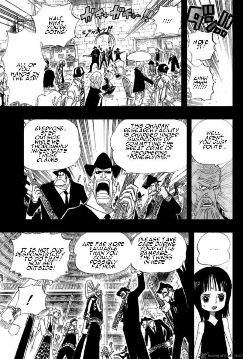 One Piece Chapter 394 page 6 - Chapter 394: The Demons of Ohara
