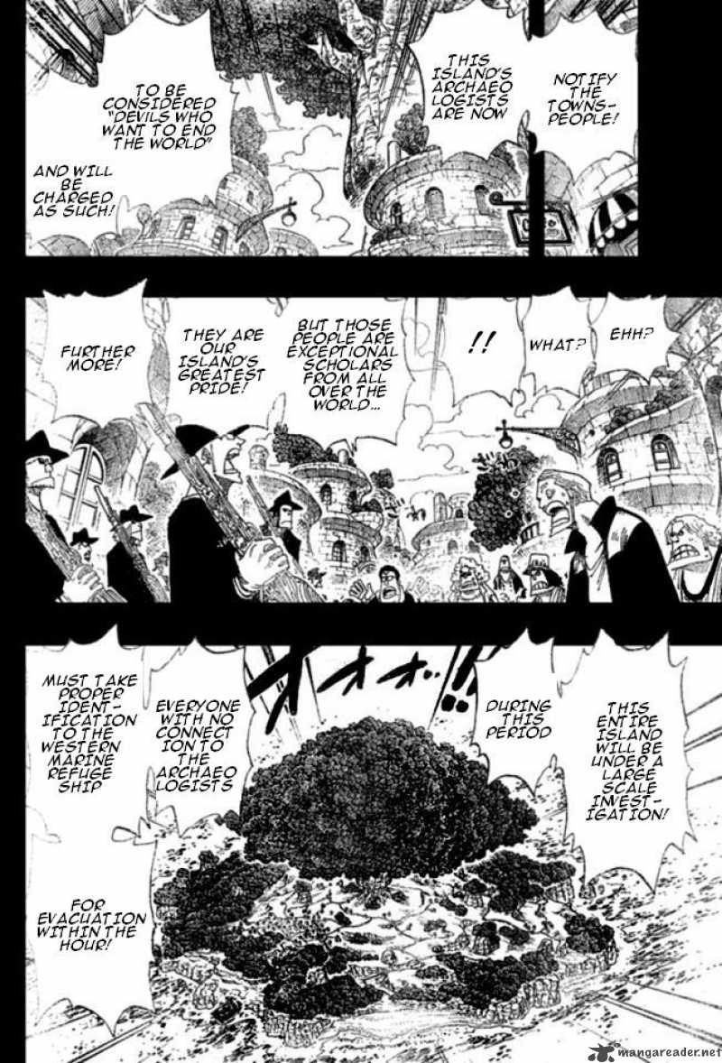 One Piece Chapter 394 page 7 - Chapter 394: The Demons of Ohara
