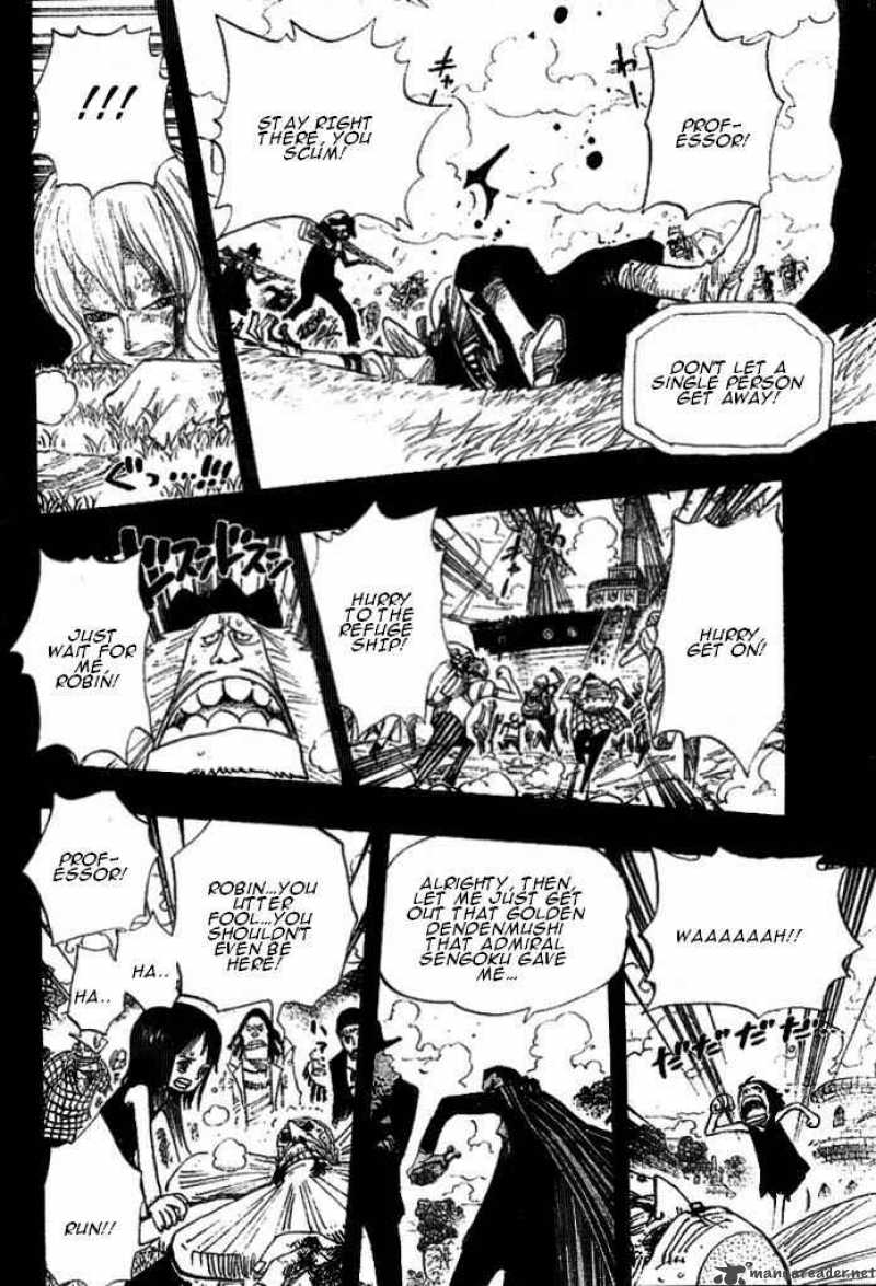 One Piece Chapter 395 page 11 - Chapter 395: Ohara vs. the World Government