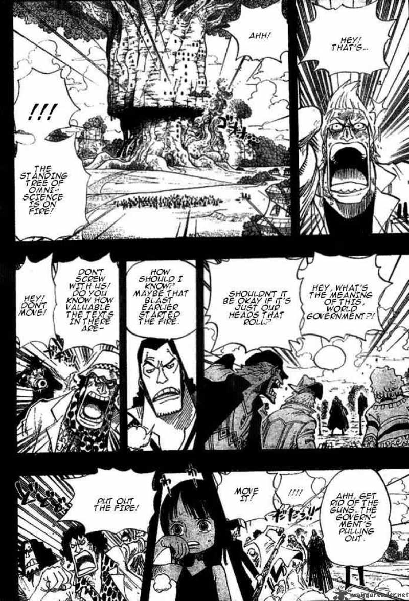 One Piece Chapter 395 page 13 - Chapter 395: Ohara vs. the World Government