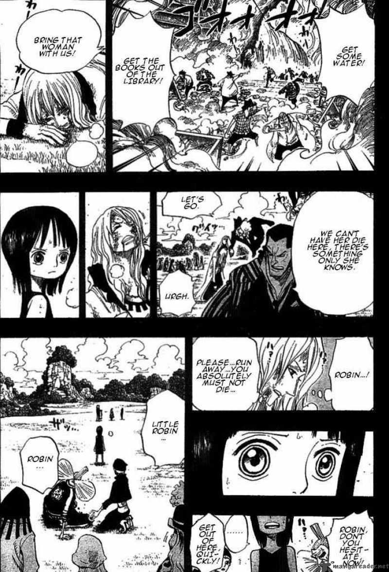 One Piece Chapter 395 page 14 - Chapter 395: Ohara vs. the World Government