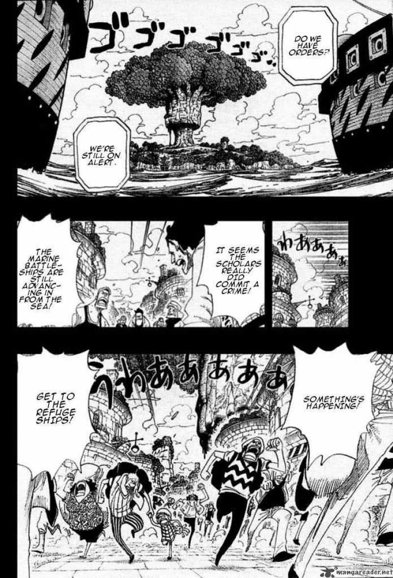 One Piece Chapter 395 page 3 - Chapter 395: Ohara vs. the World Government