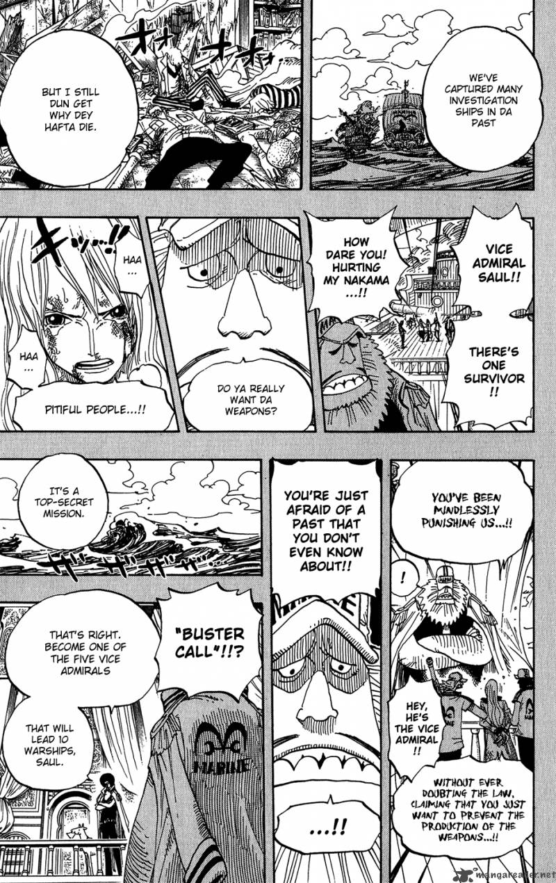 One Piece manga, chapter 396, page 14 of 23